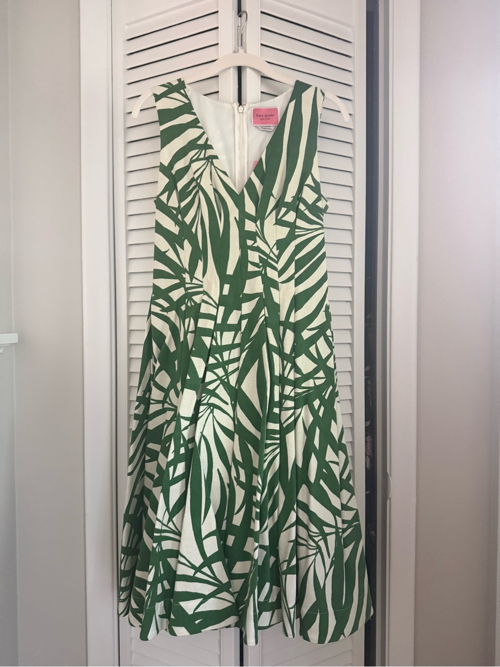 Kate Spade Palm Fronds Amelia Dress